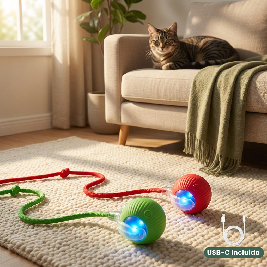 Tail chase rolling ball